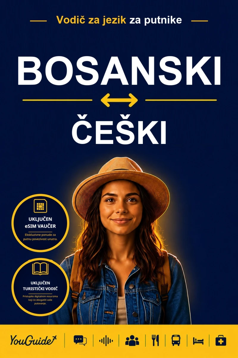 Portada: The Language Guide for Travelers - Bosnian to Czech