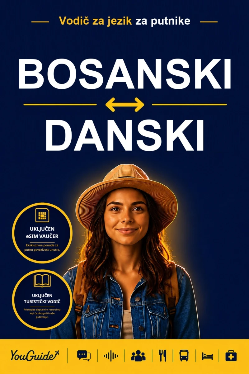 Portada: The Language Guide for Travelers - Bosnian to Danish