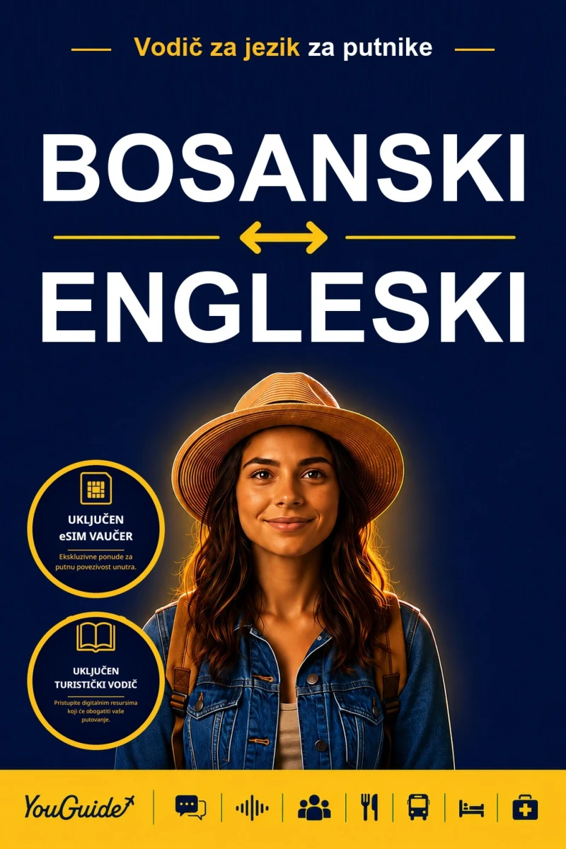 Portada: The Language Guide for Travelers - Bosnian to English