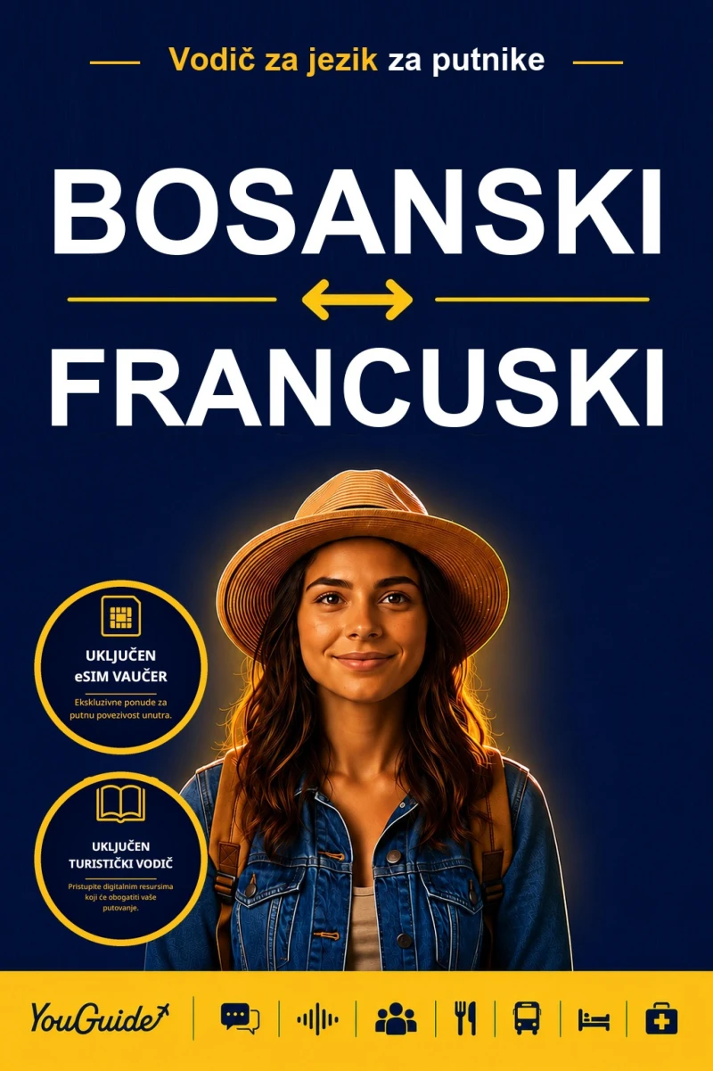 Portada: The Language Guide for Travelers - Bosnian to French