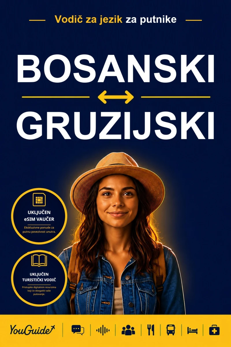 Portada: The Language Guide for Travelers - Bosnian to Georgian