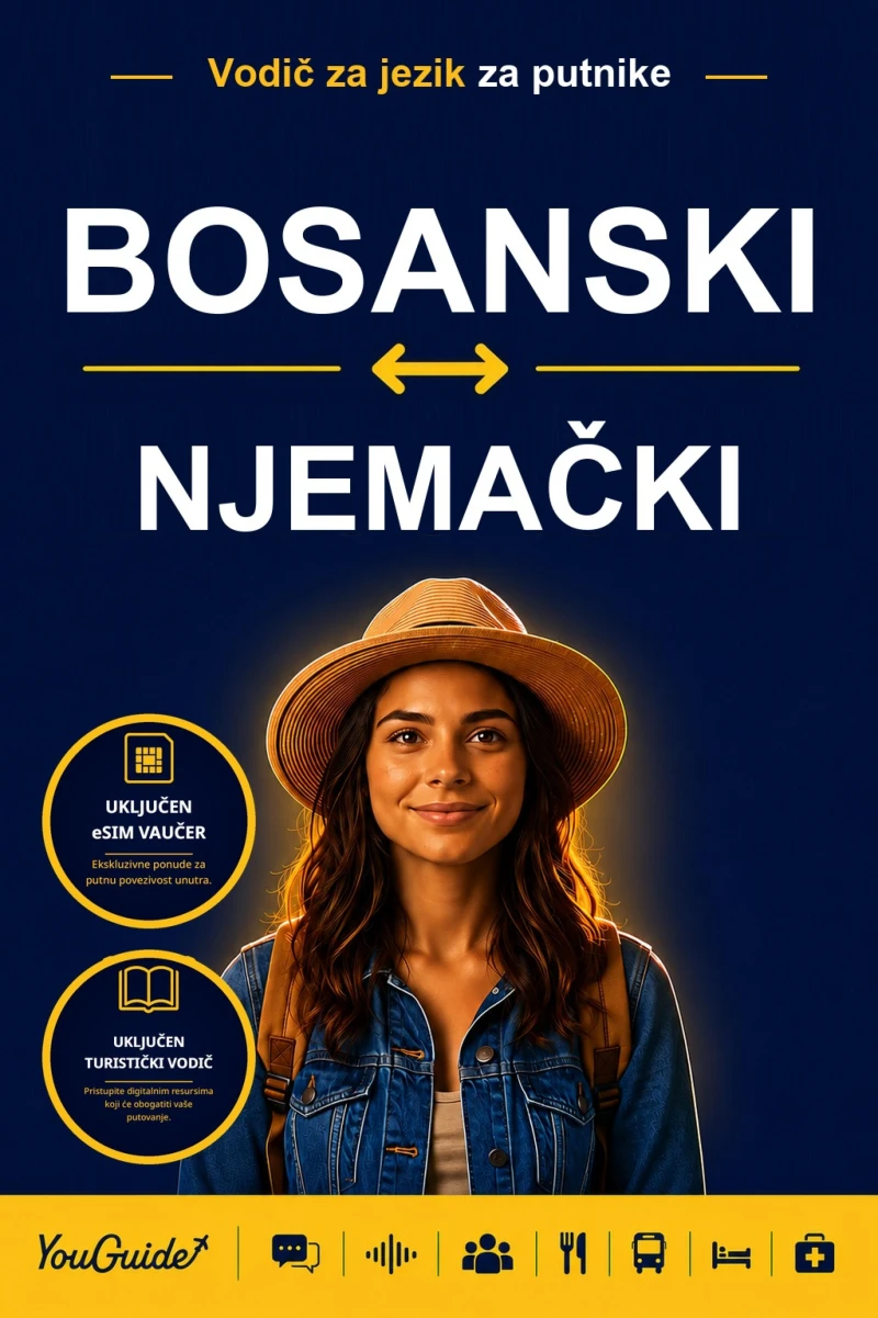 Portada: The Language Guide for Travelers - Bosnian to German