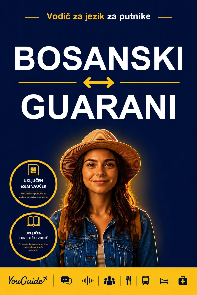 Portada: The Language Guide for Travelers - Bosnian to Guarani