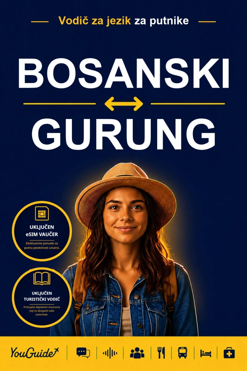 Portada: The Language Guide for Travelers - Bosnian to Gurung