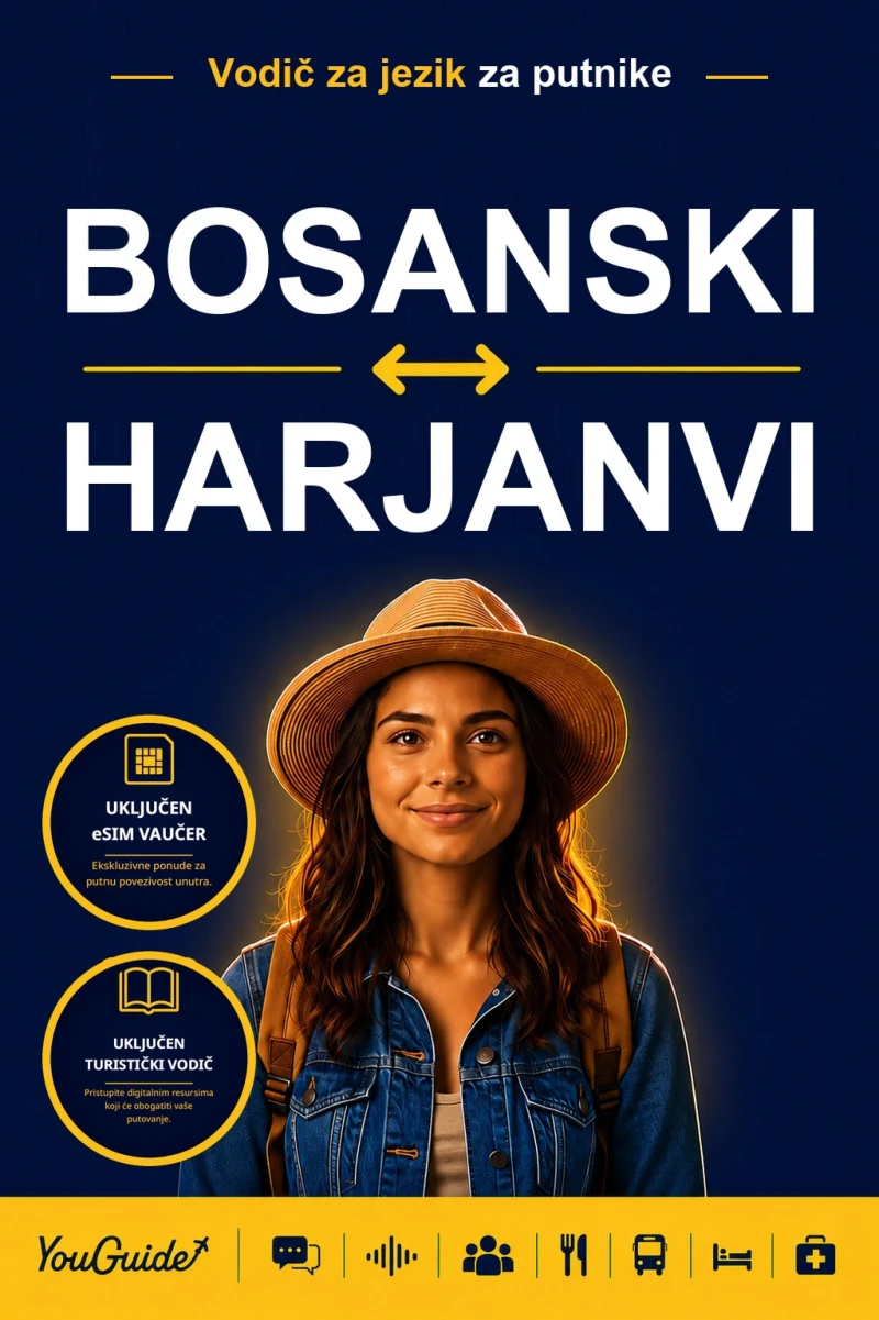 Portada: The Language Guide for Travelers - Bosnian to Haryanvi