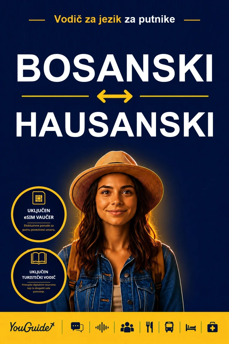 Portada: The Language Guide for Travelers - Bosnian to Hausa
