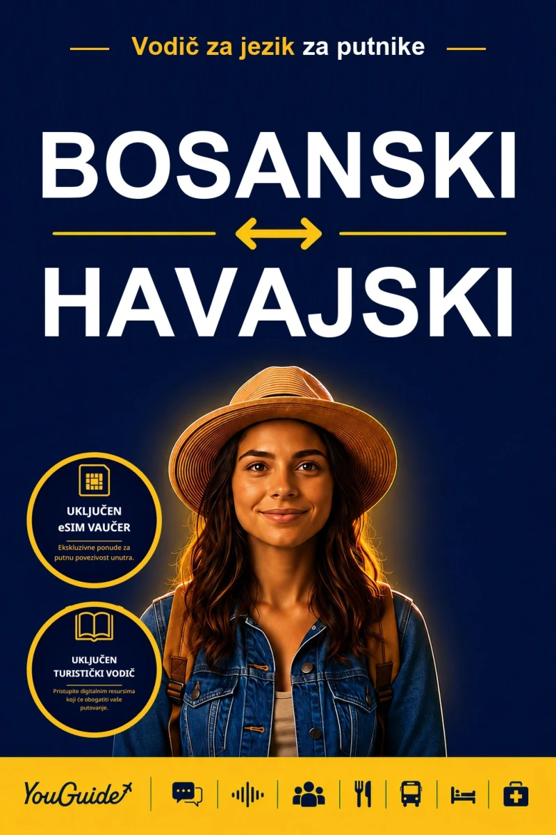 Portada: The Language Guide for Travelers - Bosnian to Hawaiian
