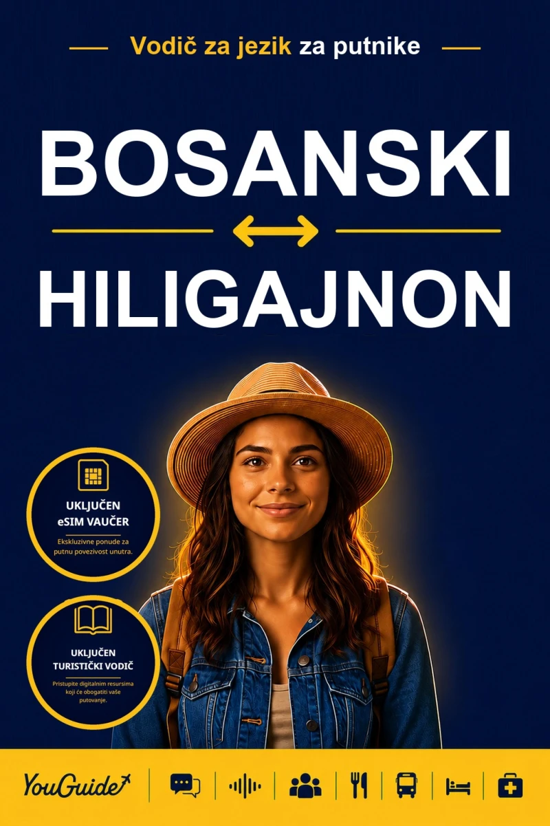 Portada: The Language Guide for Travelers - Bosnian to Hiligaynon