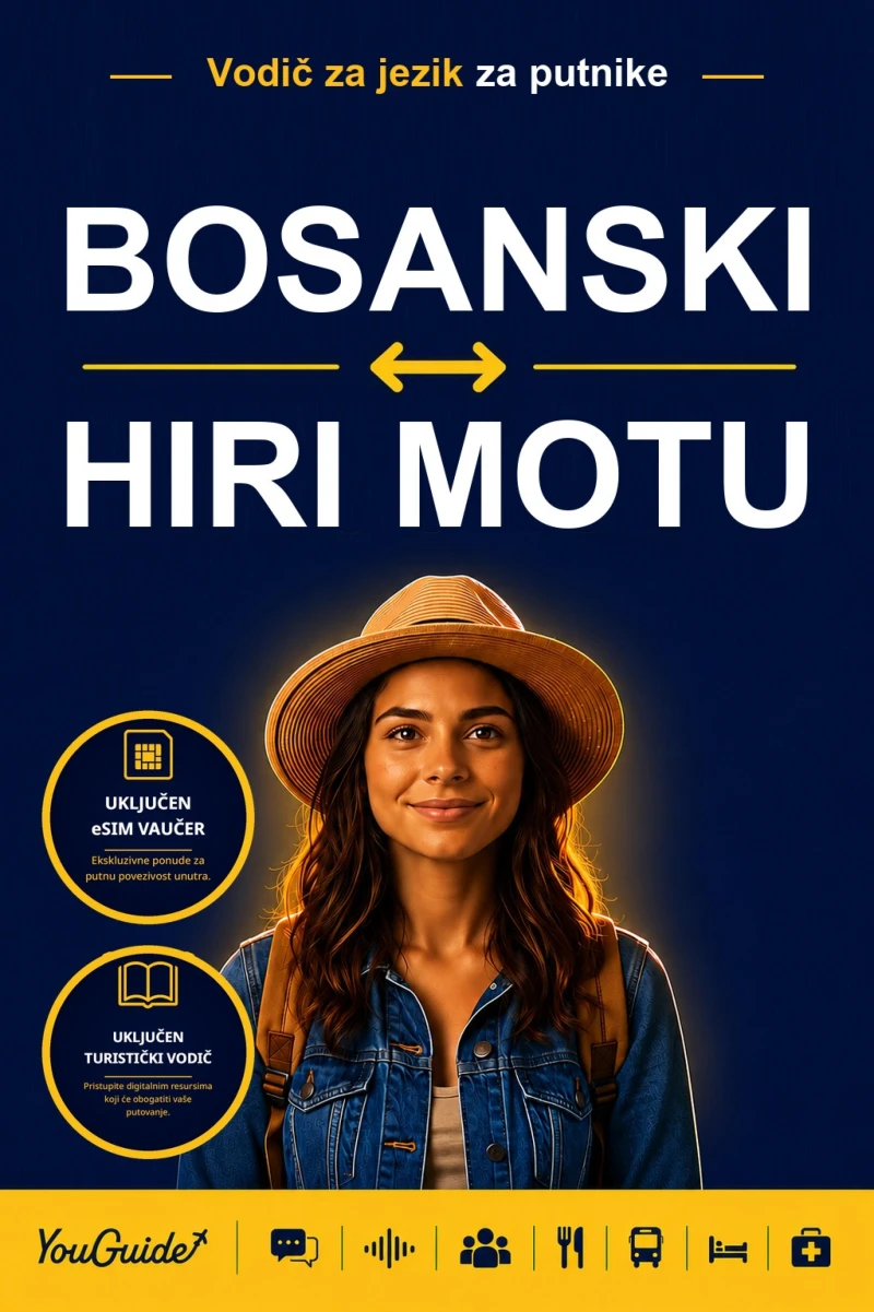 Portada: The Language Guide for Travelers - Bosnian to Hiri Motu