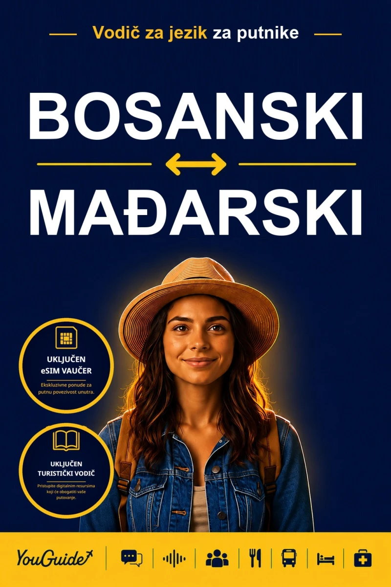 Portada: The Language Guide for Travelers - Bosnian to Hungarian