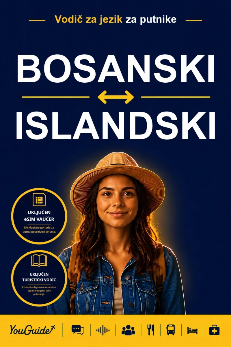 Portada: The Language Guide for Travelers - Bosnian to Icelandic