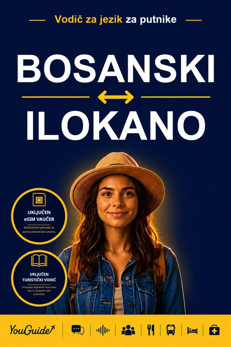 Portada: The Language Guide for Travelers - Bosnian to Ilocano