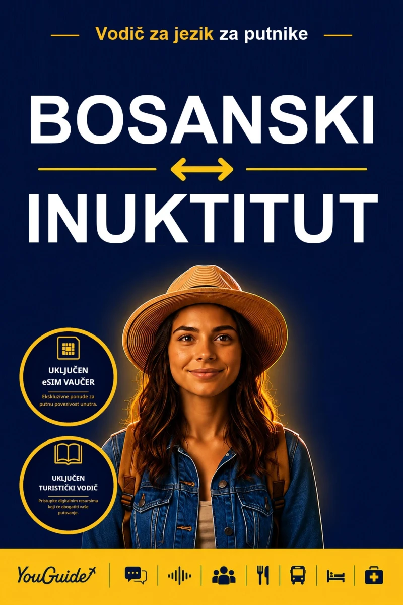 Portada: The Language Guide for Travelers - Bosnian to Inuktitut