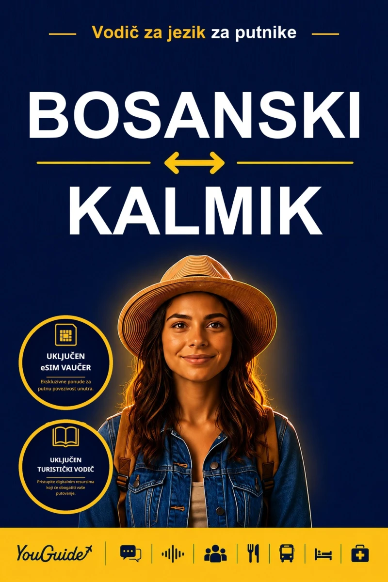 Portada: The Language Guide for Travelers - Bosnian to Kalmyk
