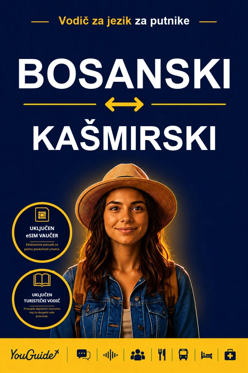 Portada: The Language Guide for Travelers - Bosnian to Kashmiri
