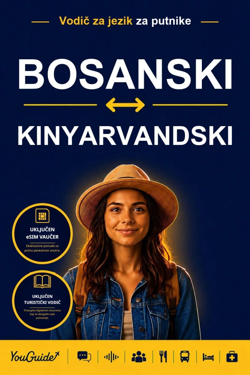 Portada: The Language Guide for Travelers - Bosnian to Kinyarwanda