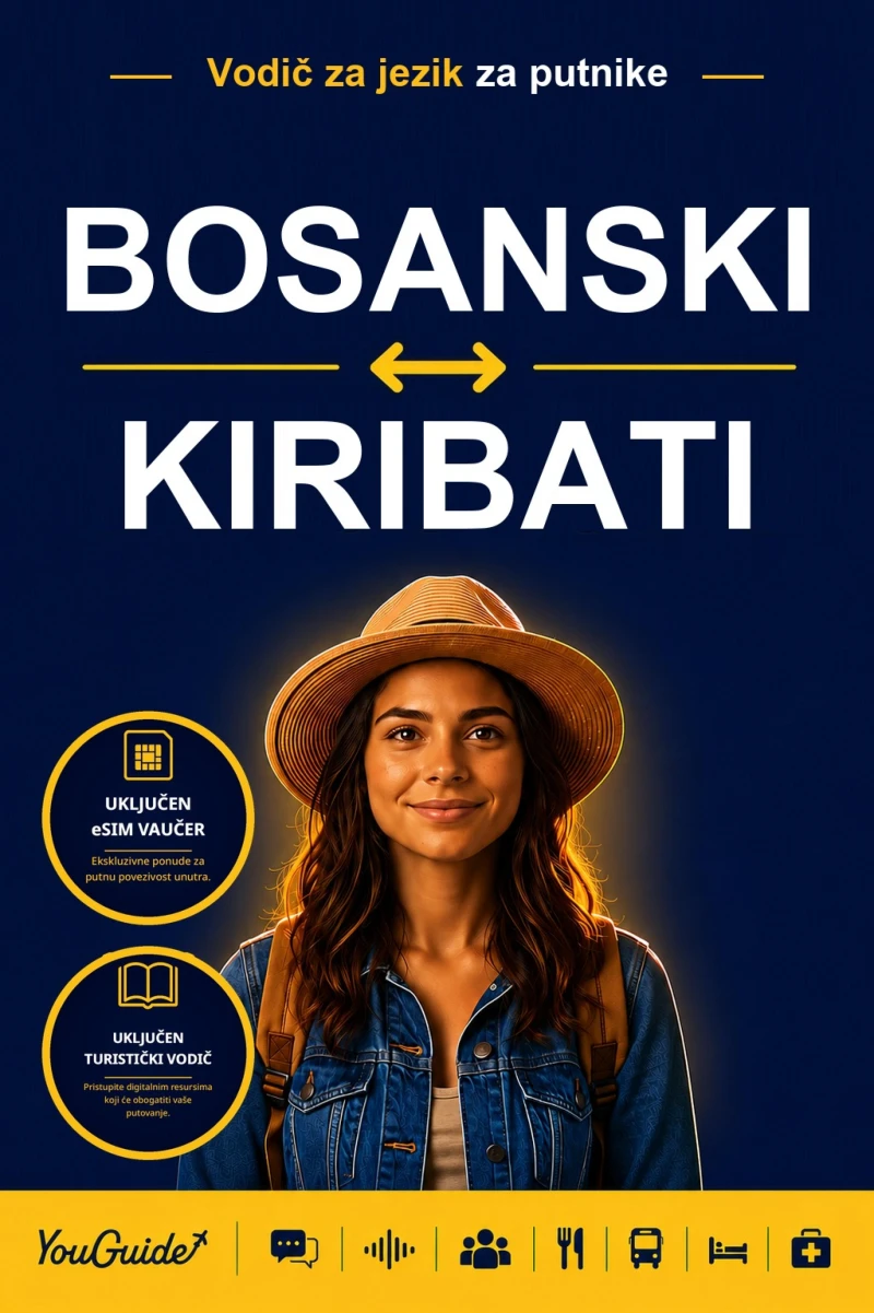 Portada: The Language Guide for Travelers - Bosnian to Kiribati