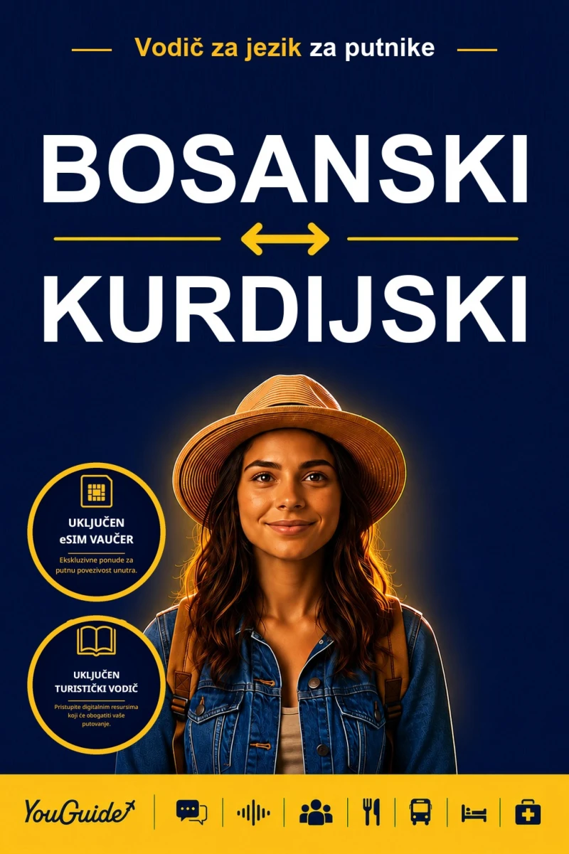 Portada: The Language Guide for Travelers - Bosnian to Kurdish