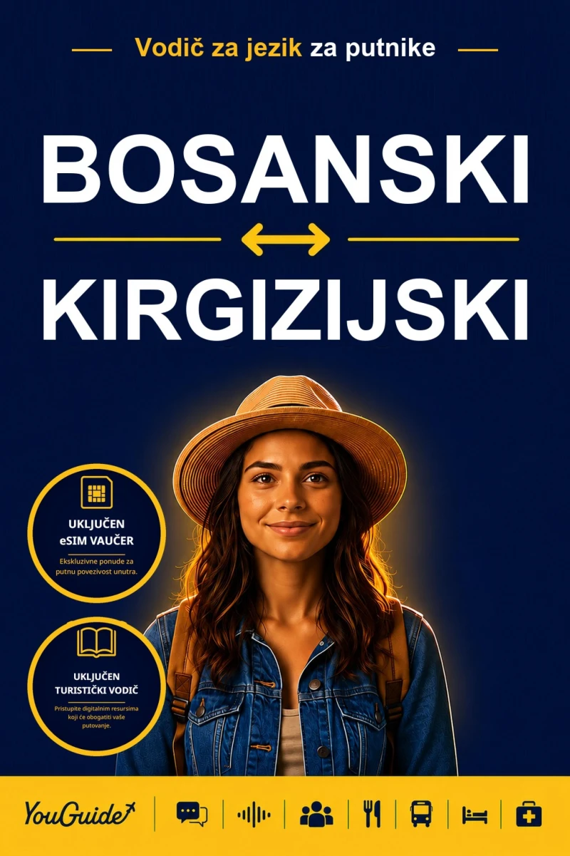 Portada: The Language Guide for Travelers - Bosnian to Kyrgyz