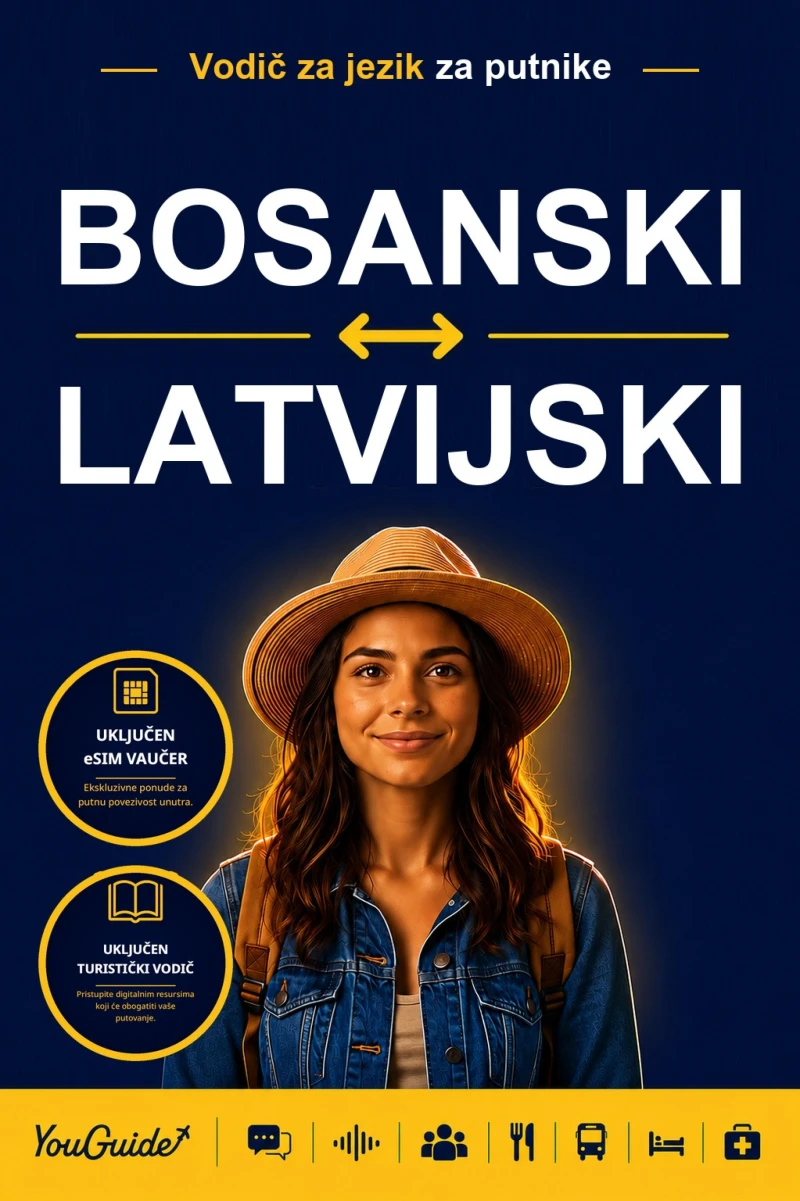 Portada: The Language Guide for Travelers - Bosnian to Latvian