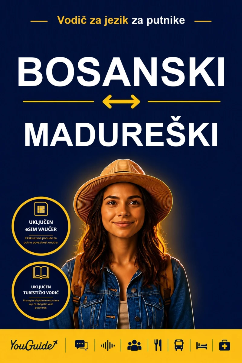 Portada: The Language Guide for Travelers - Bosnian to Madurese