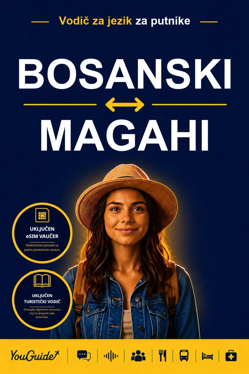 Portada: The Language Guide for Travelers - Bosnian to Magahi