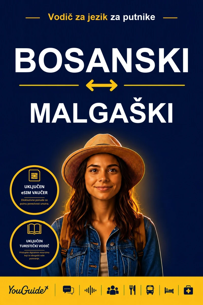 Portada: The Language Guide for Travelers - Bosnian to Malagasy
