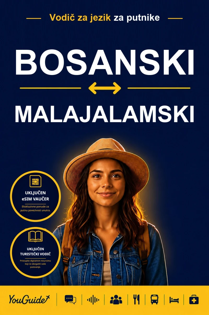 Portada: The Language Guide for Travelers - Bosnian to Malayalam
