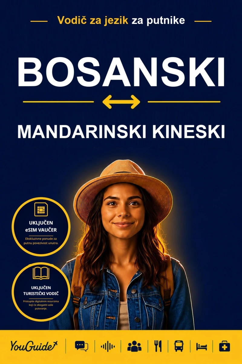 Portada: The Language Guide for Travelers - Bosnian to Mandarin Chinese
