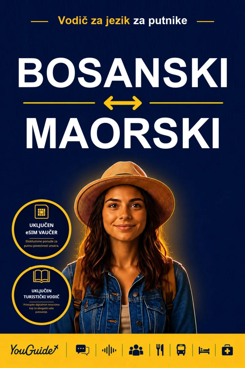 Portada: The Language Guide for Travelers - Bosnian to Maori