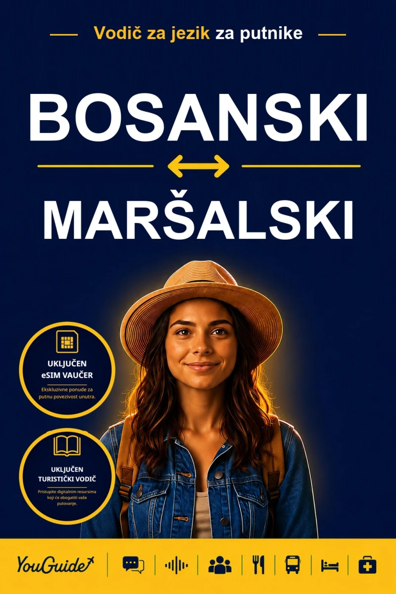 Portada: The Language Guide for Travelers - Bosnian to Marshallese