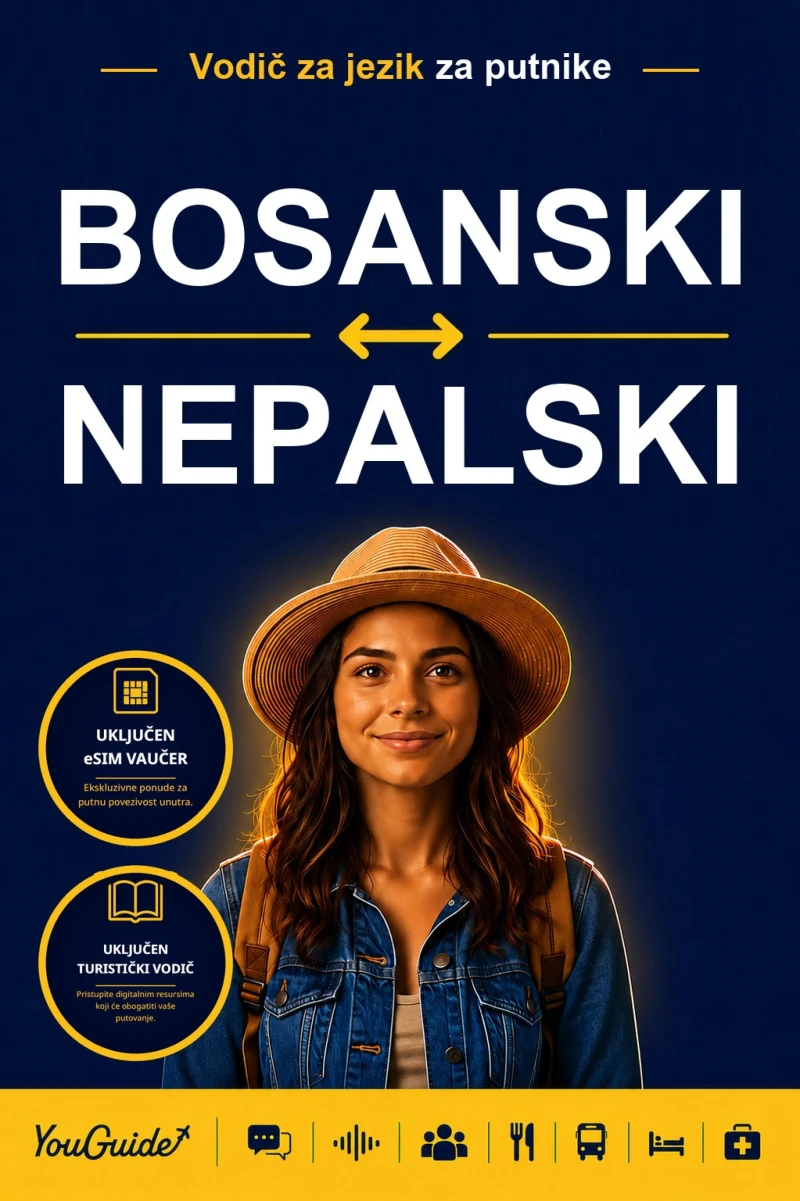 Portada: The Language Guide for Travelers - Bosnian to Nepali