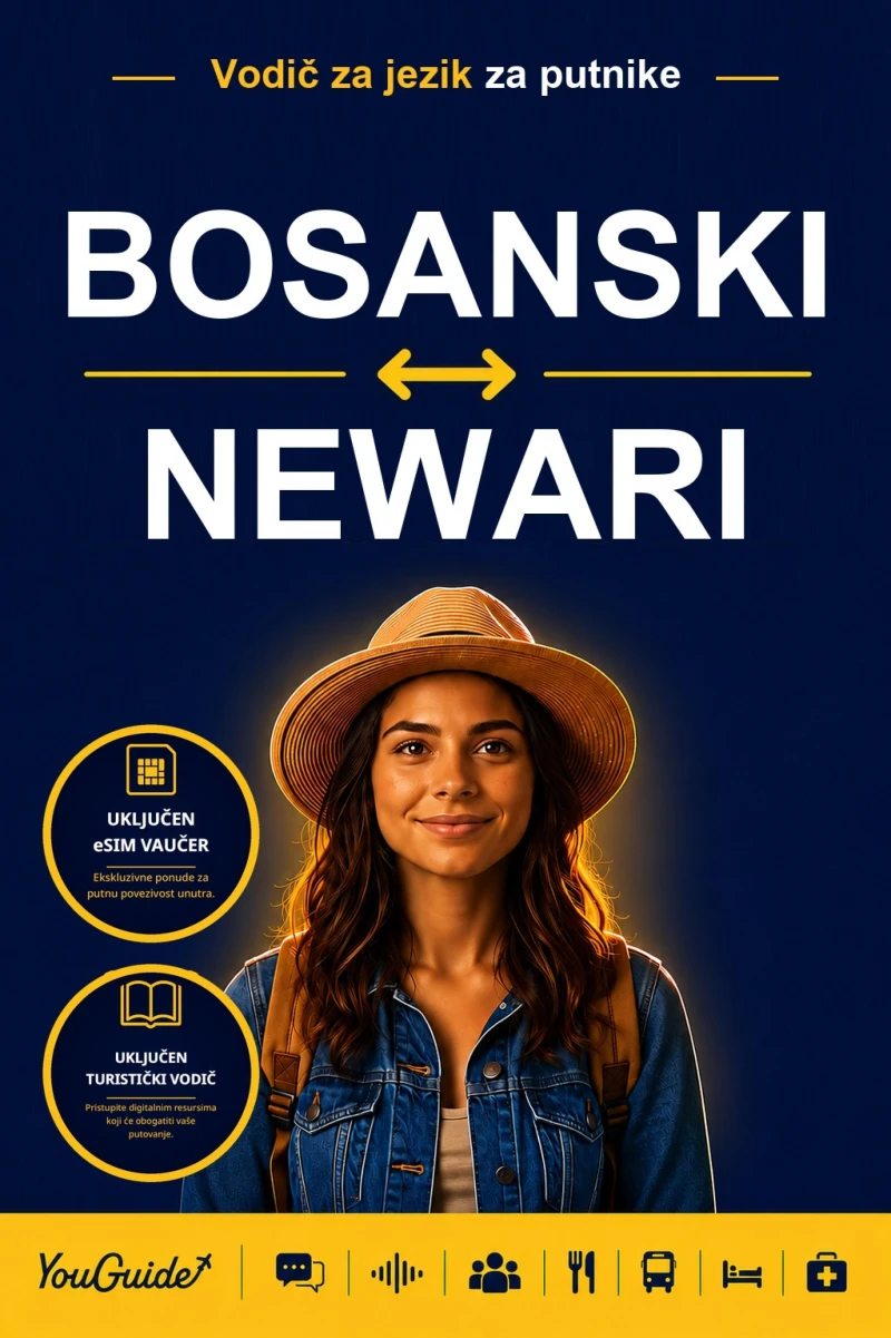 Portada: The Language Guide for Travelers - Bosnian to Newari