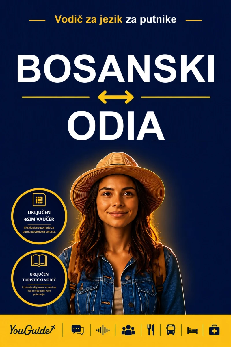 Portada: The Language Guide for Travelers - Bosnian to Odia