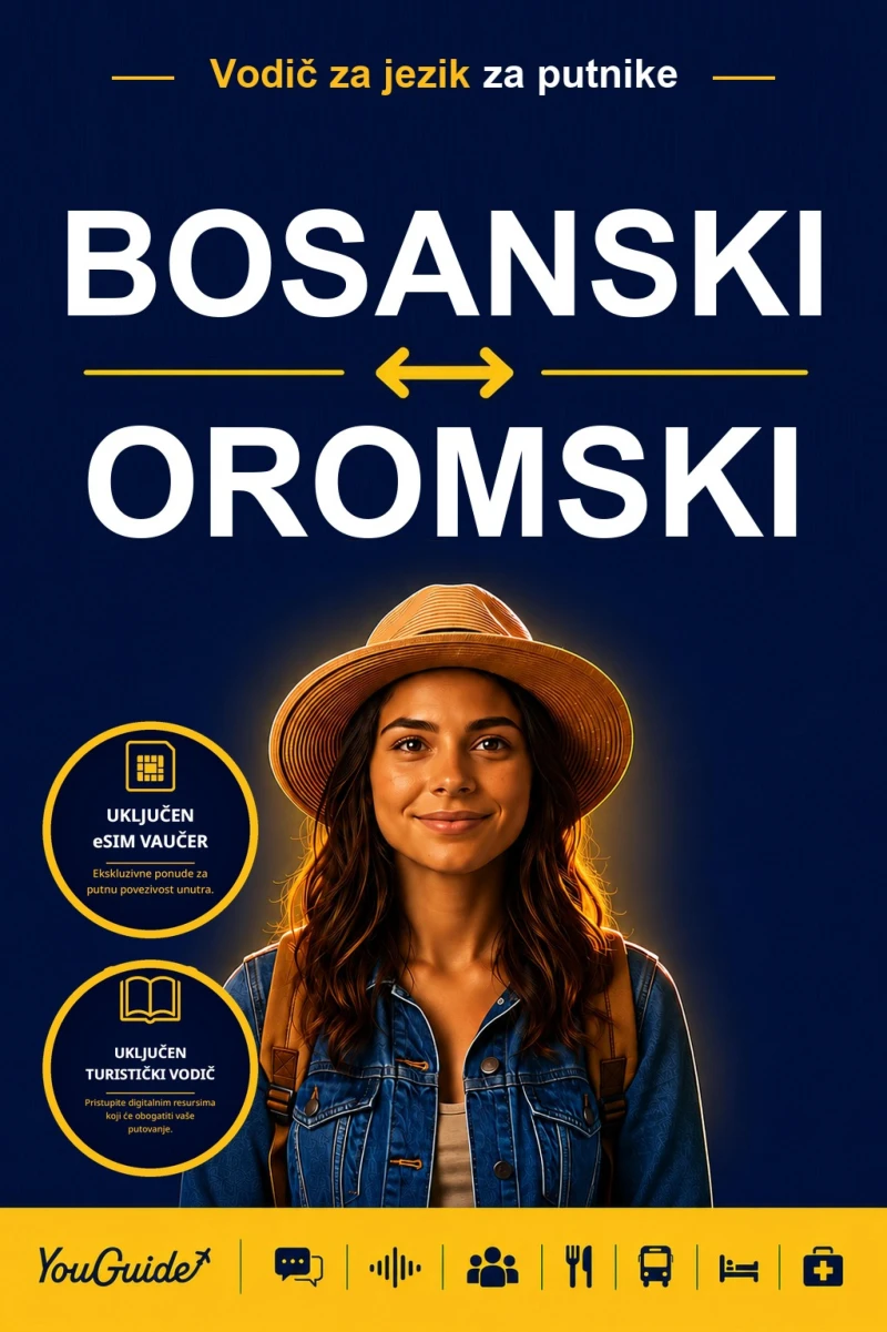 Portada: The Language Guide for Travelers - Bosnian to Oromo