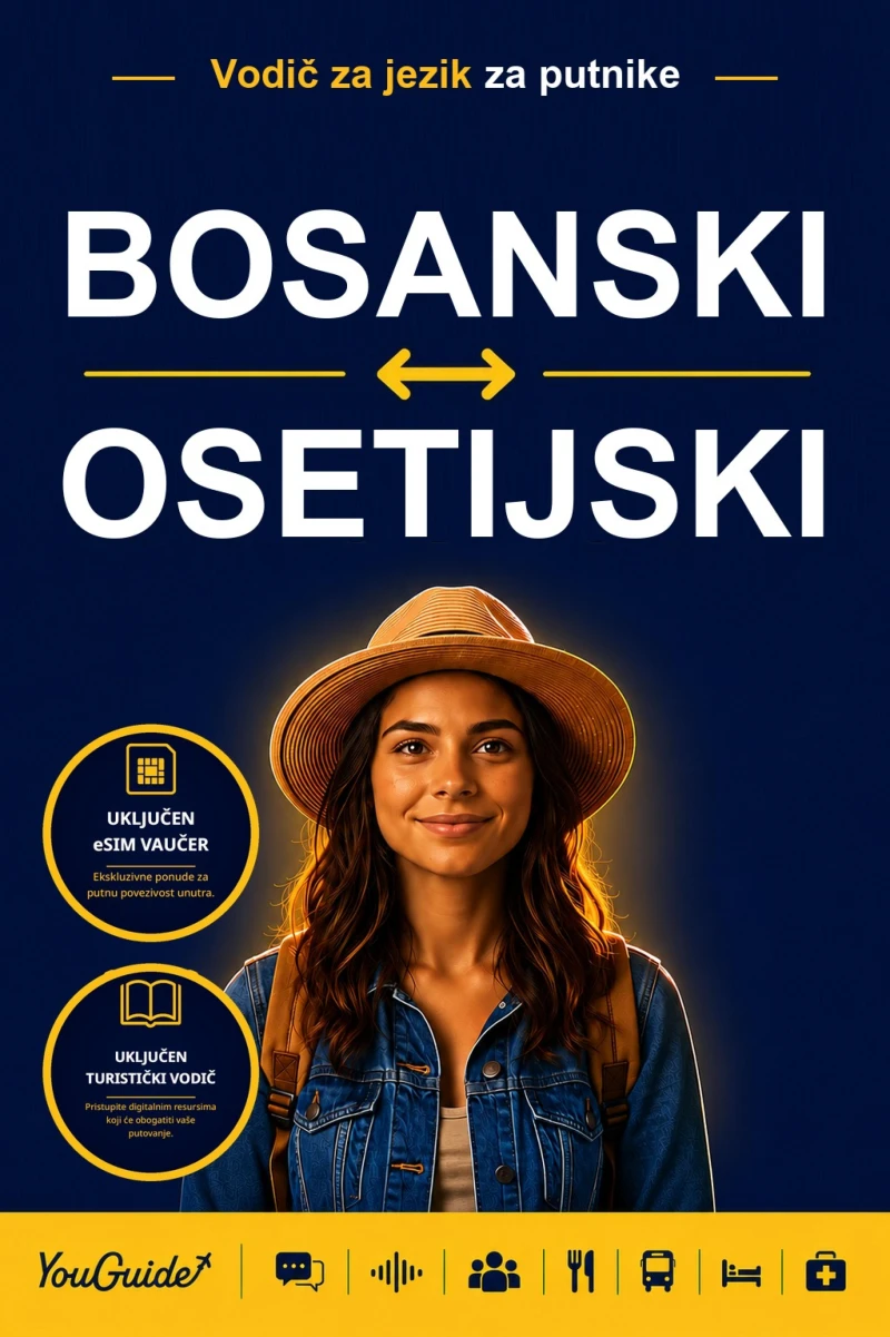 Portada: The Language Guide for Travelers - Bosnian to Ossetian