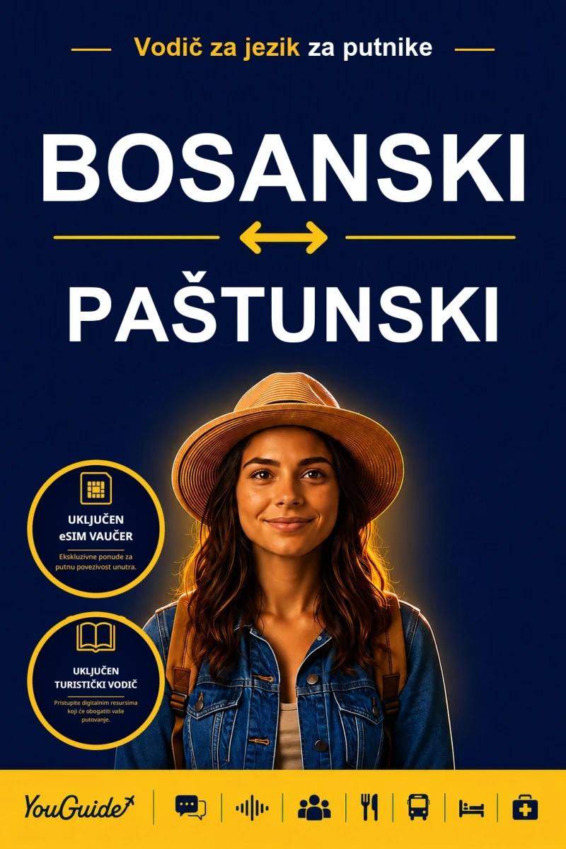 Portada: The Language Guide for Travelers - Bosnian to Pashto