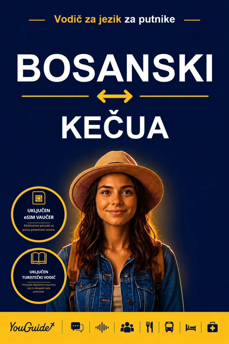 Portada: The Language Guide for Travelers - Bosnian to Quechua