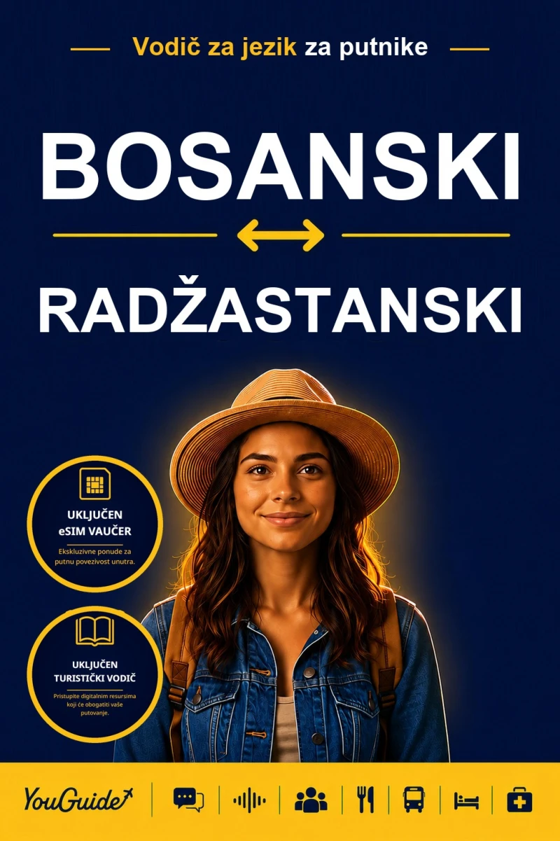 Portada: The Language Guide for Travelers - Bosnian to Rajasthani