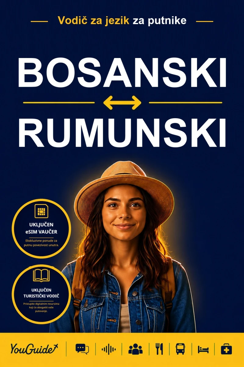 Portada: The Language Guide for Travelers - Bosnian to Romanian