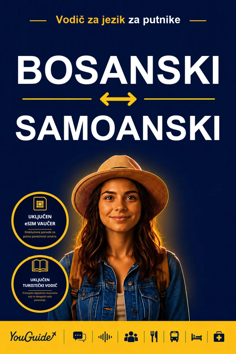 Portada: The Language Guide for Travelers - Bosnian to Samoan