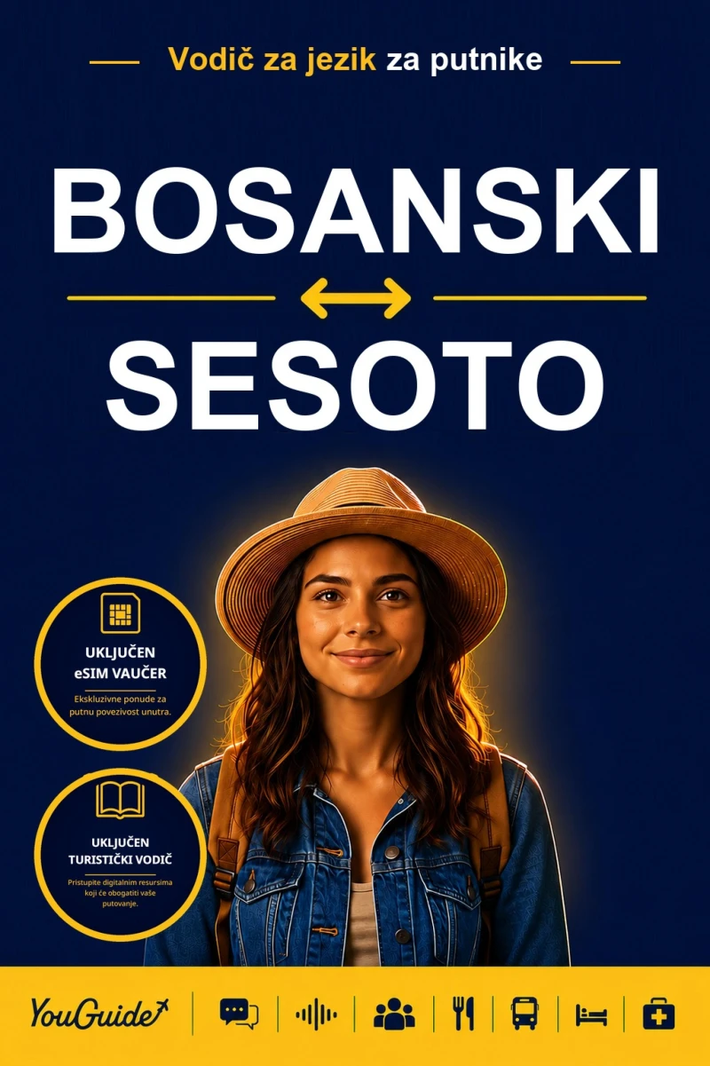 Portada: The Language Guide for Travelers - Bosnian to Sesotho