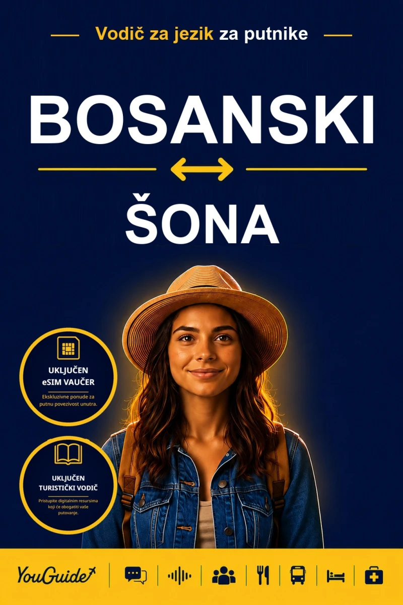 Portada: The Language Guide for Travelers - Bosnian to Shona