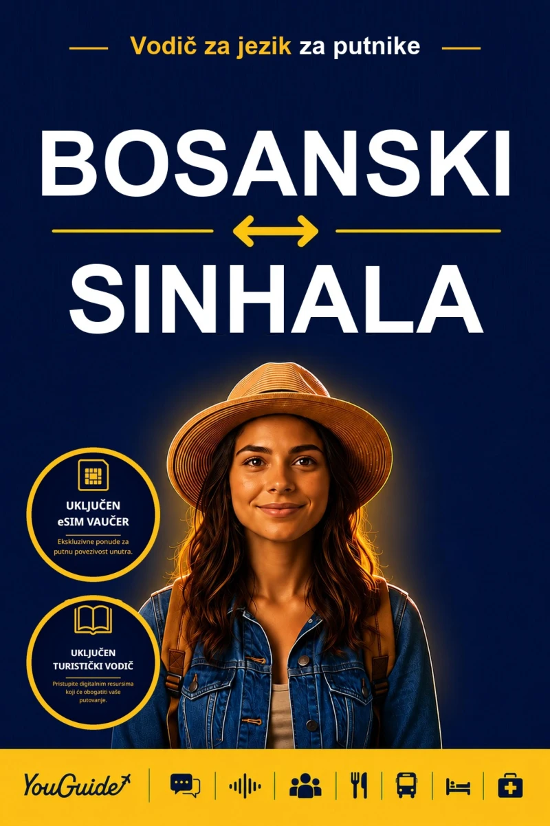 Portada: The Language Guide for Travelers - Bosnian to Sinhala