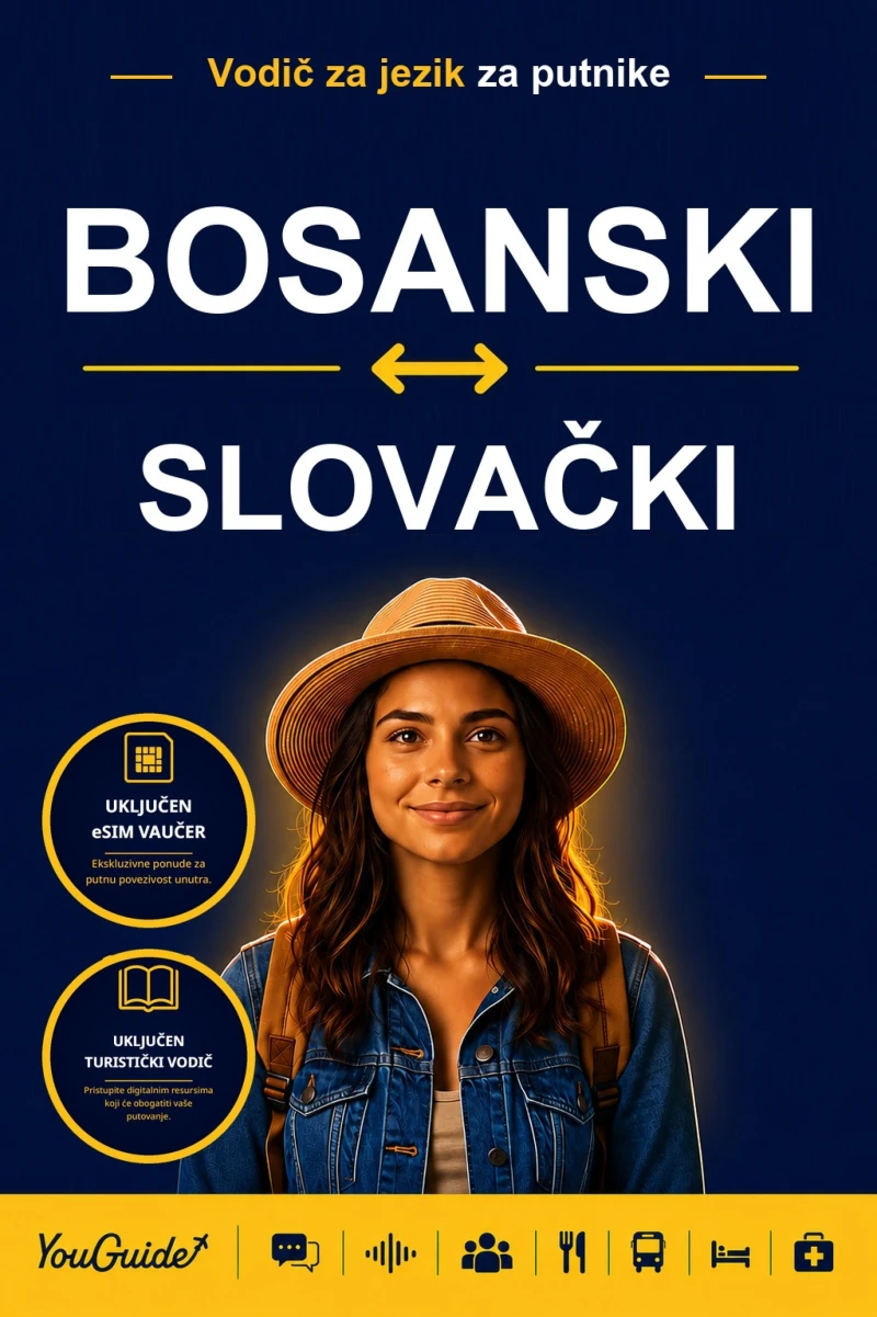 Portada: The Language Guide for Travelers - Bosnian to Slovak