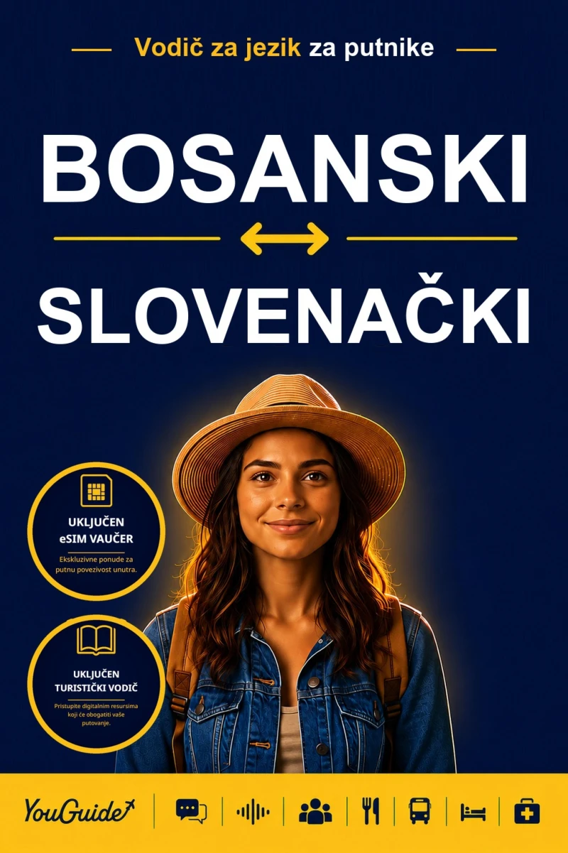 Portada: The Language Guide for Travelers - Bosnian to Slovenian