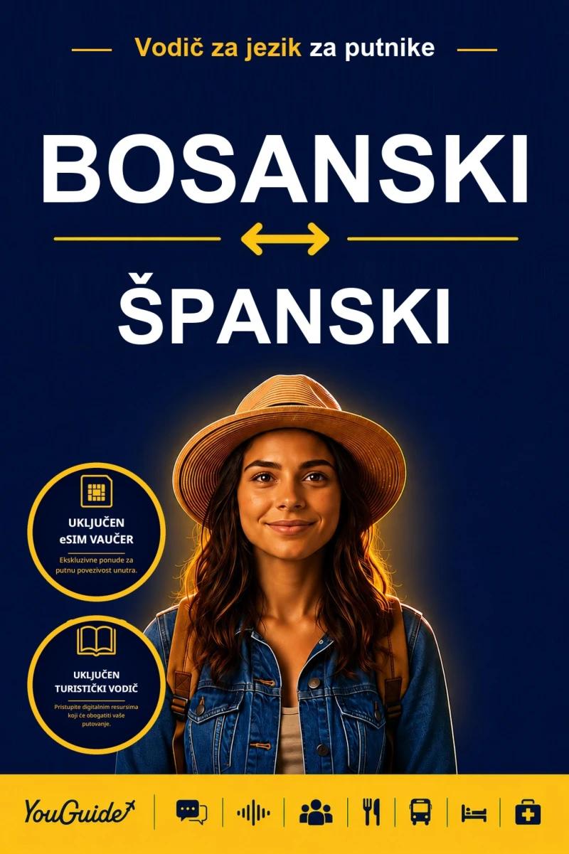 Portada: The Language Guide for Travelers - Bosnian to Spanish