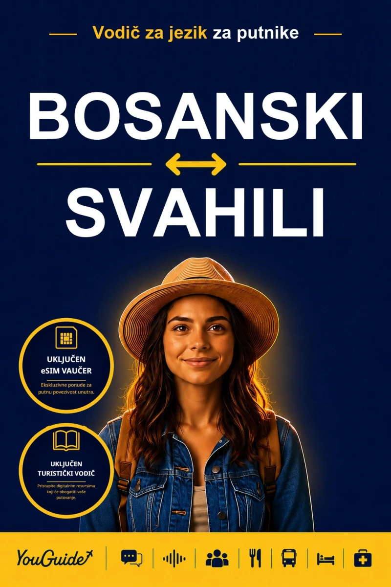 Portada: The Language Guide for Travelers - Bosnian to Swahili