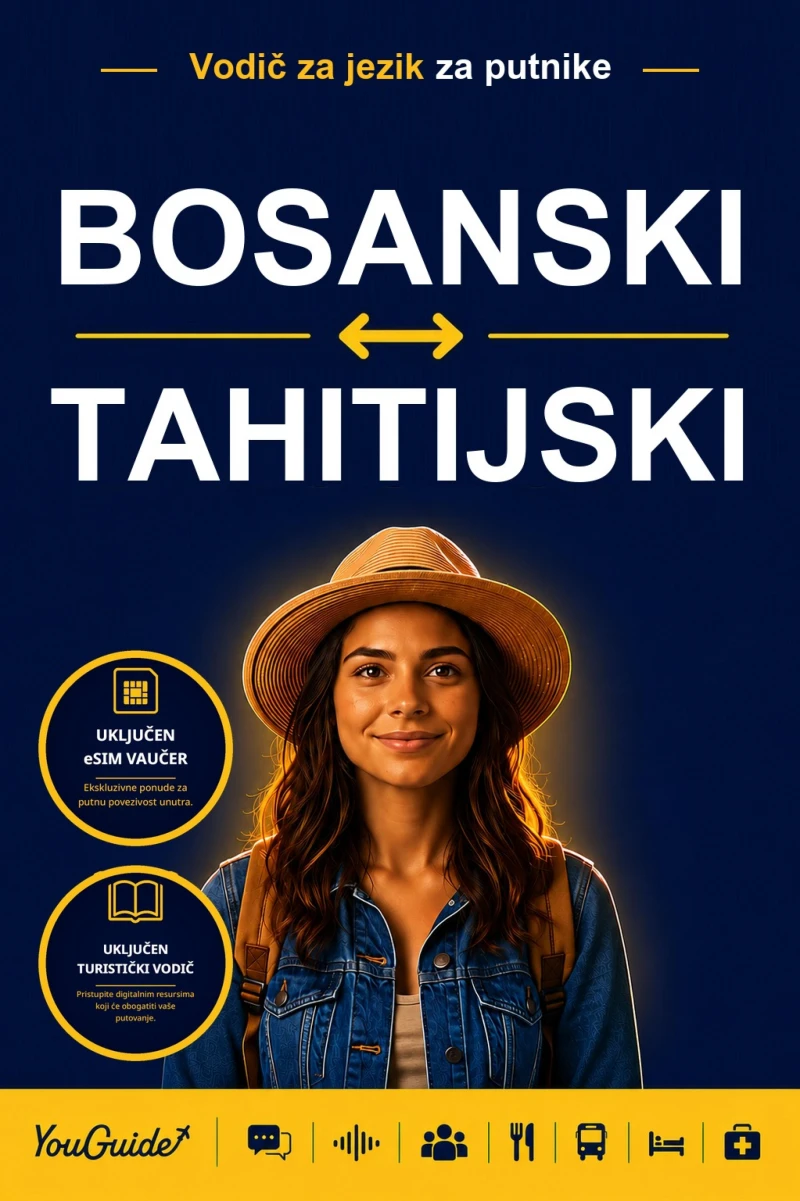 Portada: The Language Guide for Travelers - Bosnian to Tahitian
