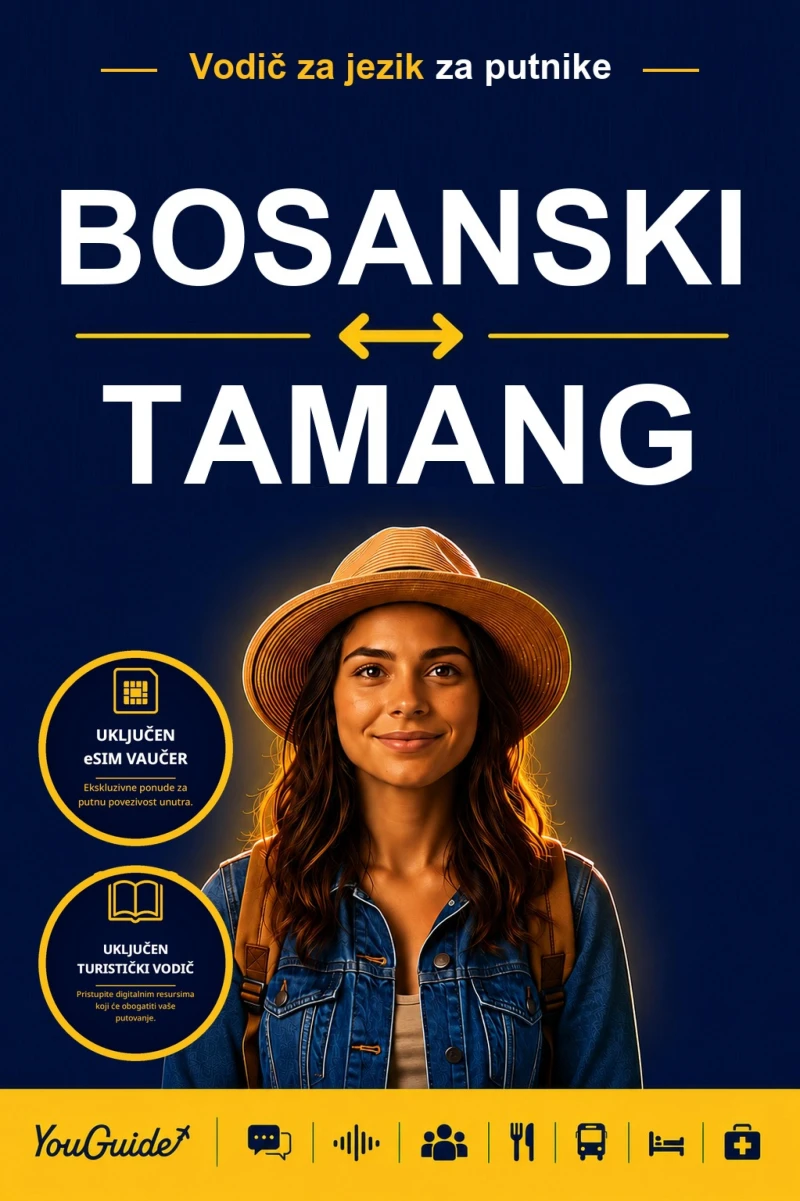 Portada: The Language Guide for Travelers - Bosnian to Tamang